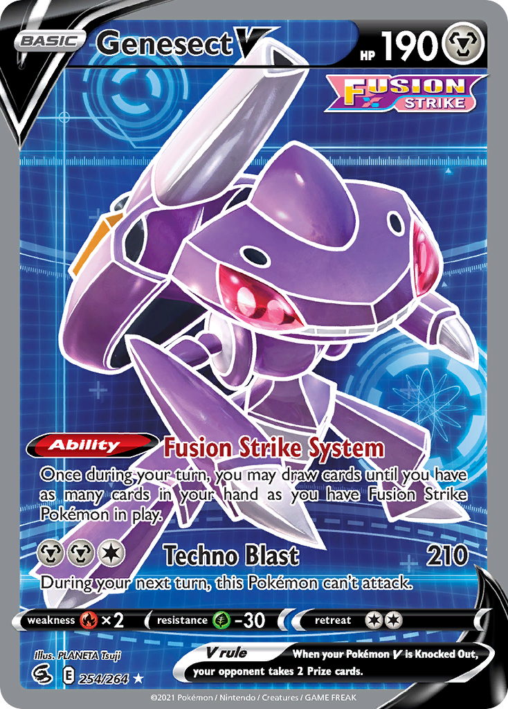 Genesect V — illustrated card