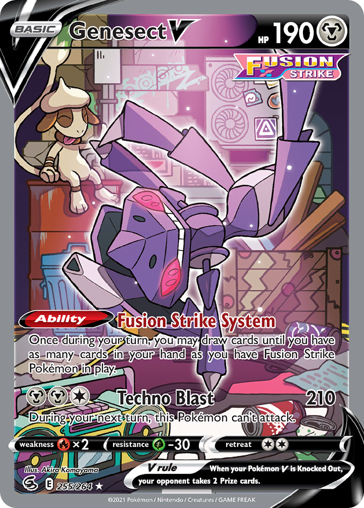 Genesect V — illustrated card