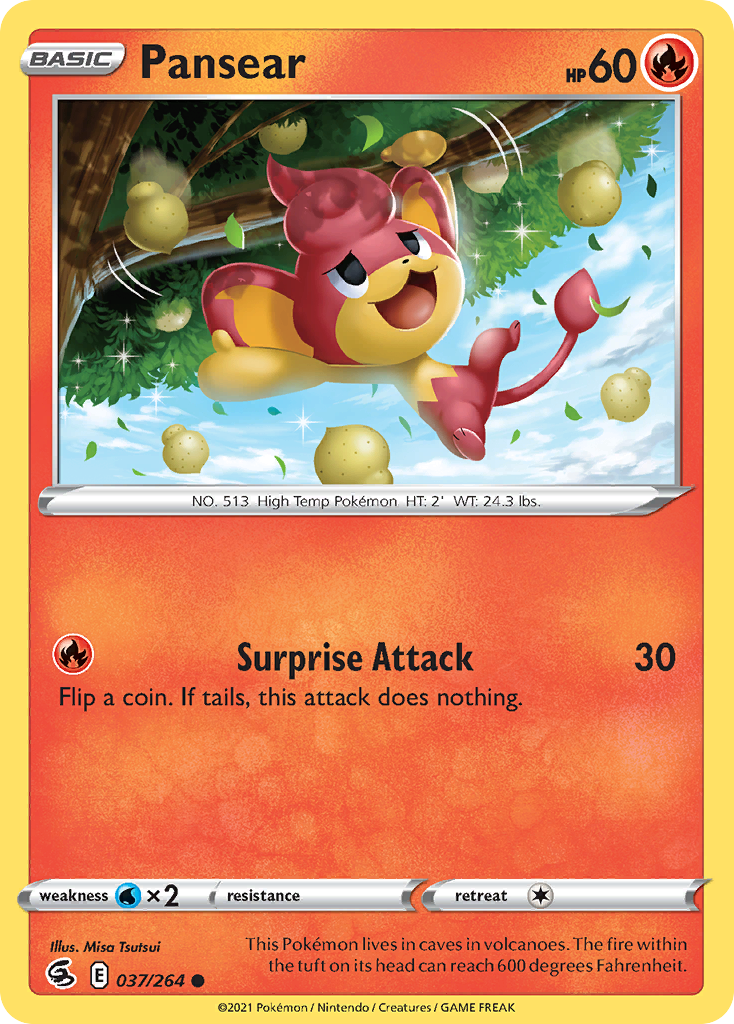 Pansear — illustrated card