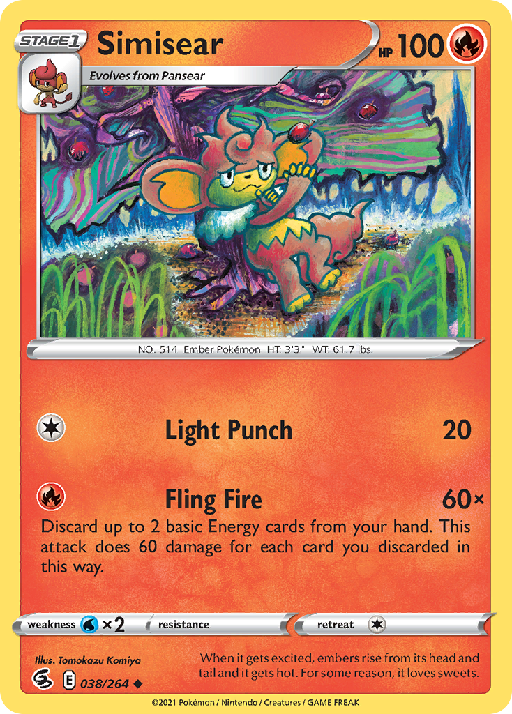 Simisear — illustrated card