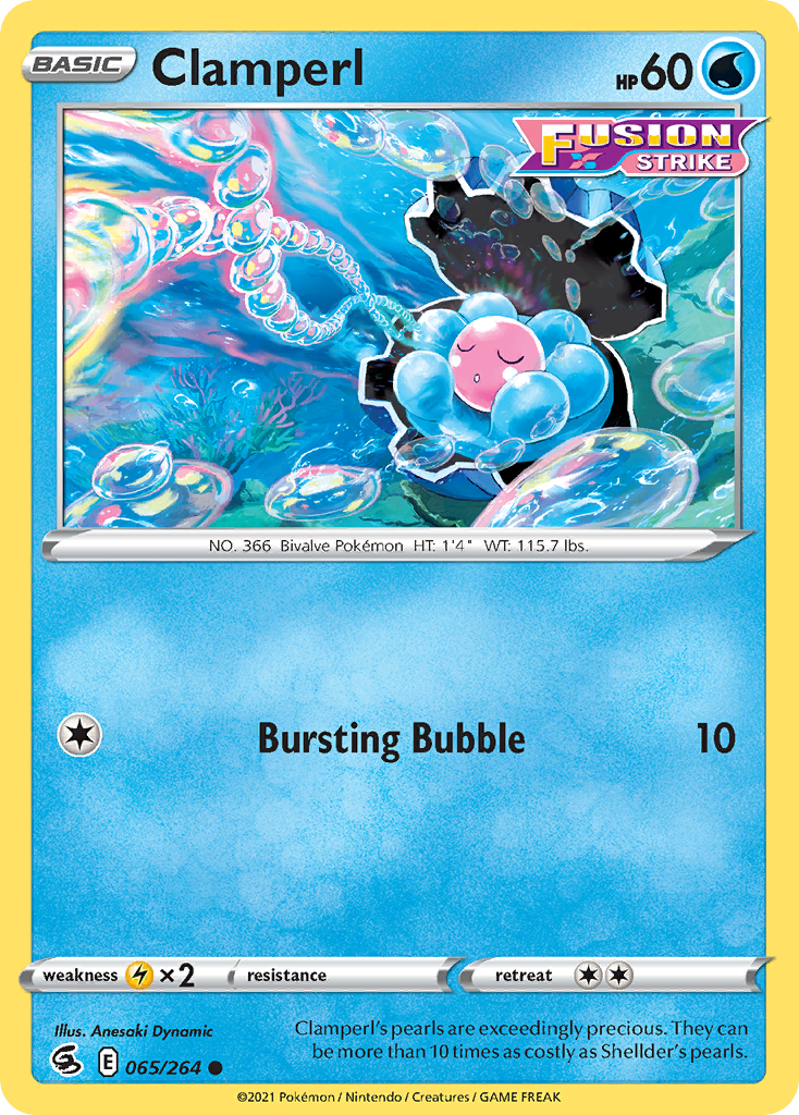 Clamperl — illustrated card