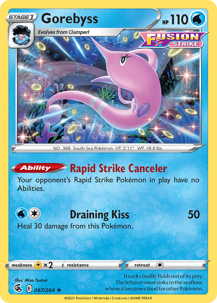 Gorebyss — illustrated card