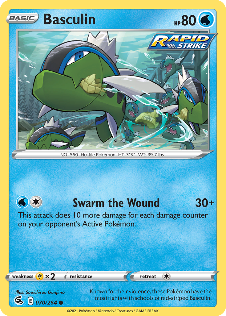 Basculin — illustrated card