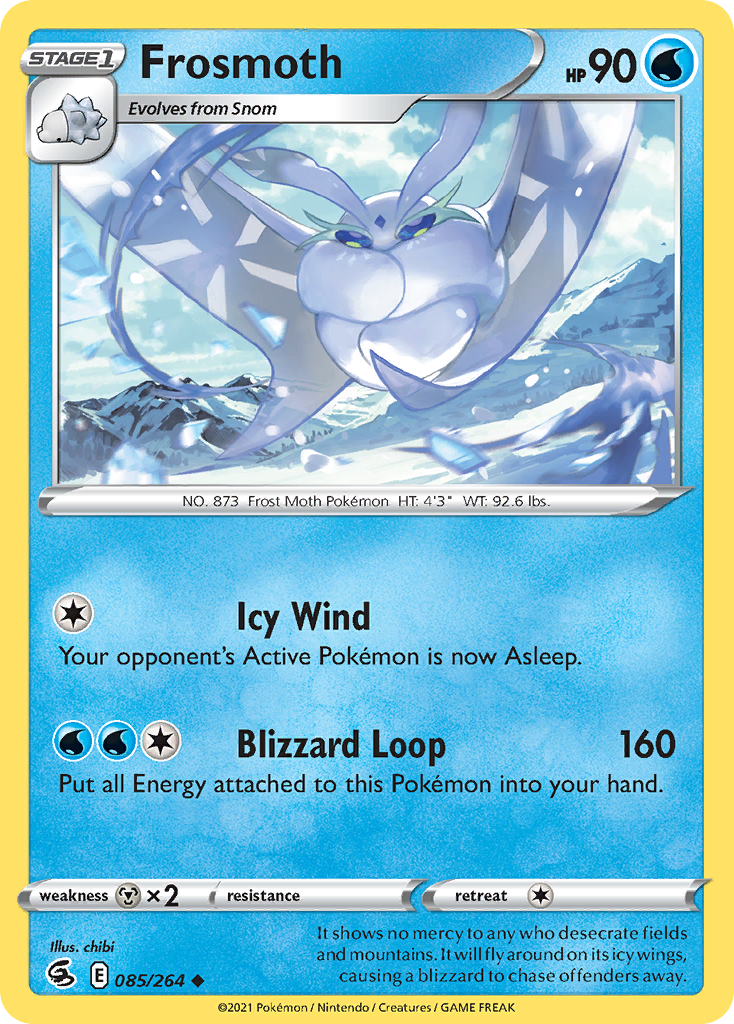 Frosmoth — illustrated card