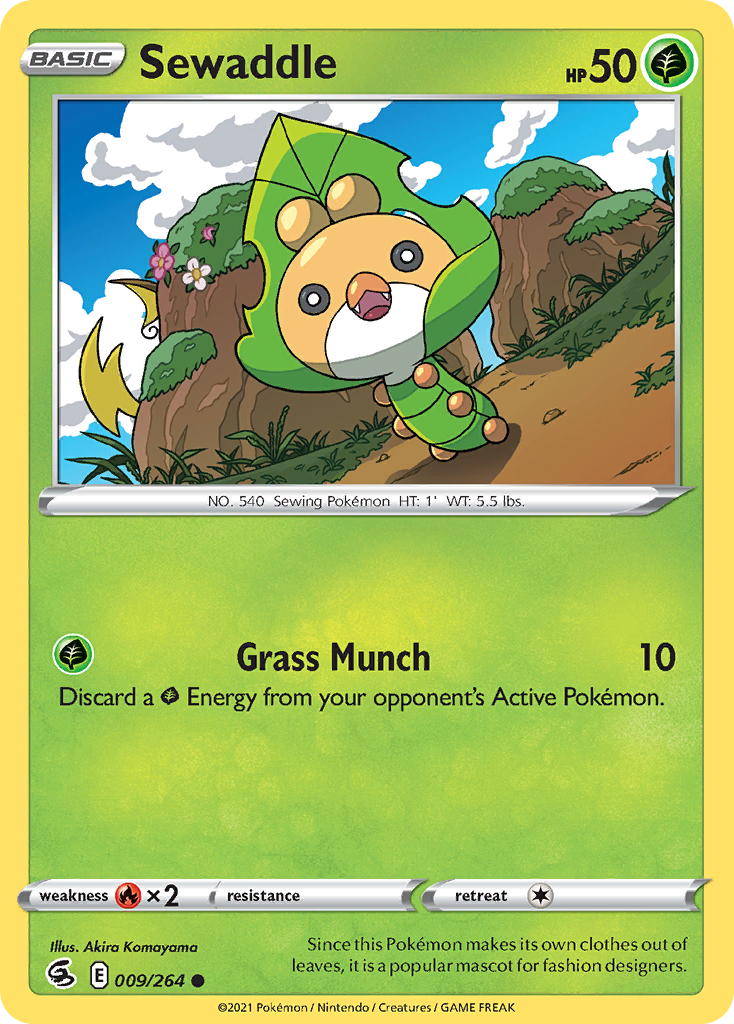 Sewaddle — illustrated card