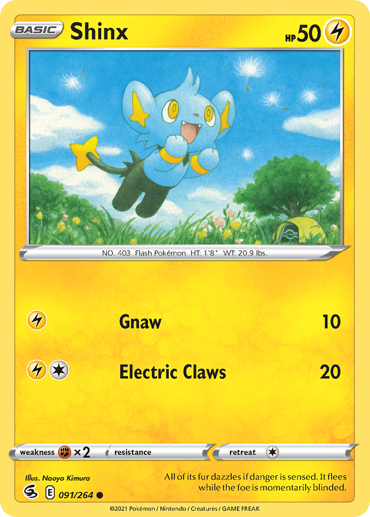 Shinx — illustrated card