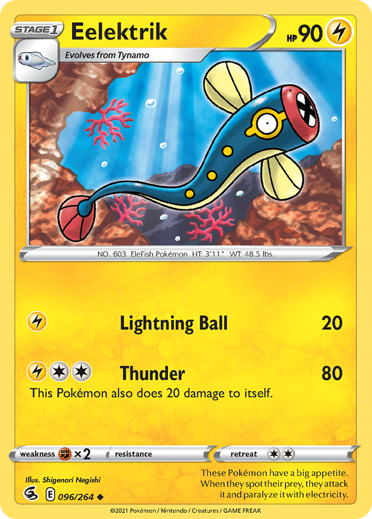 Eelektrik — illustrated card