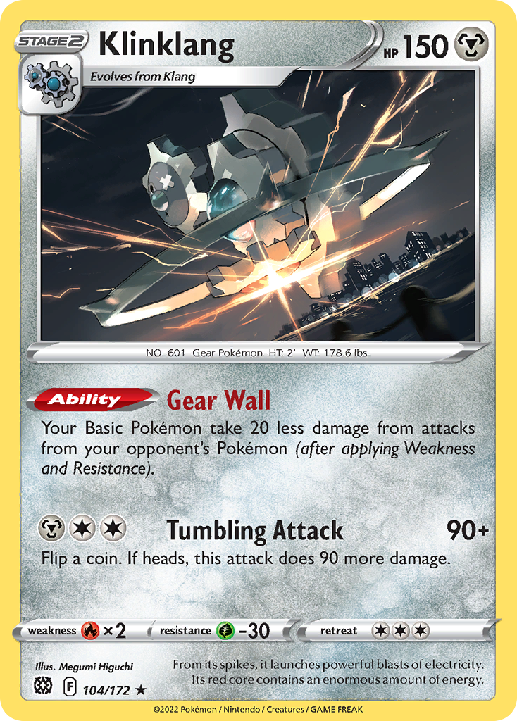 Klinklang — illustrated card