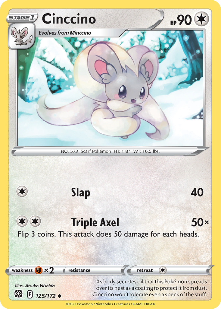 Cinccino — illustrated card
