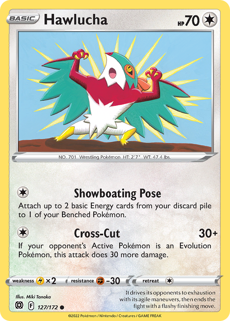 Hawlucha — illustrated card
