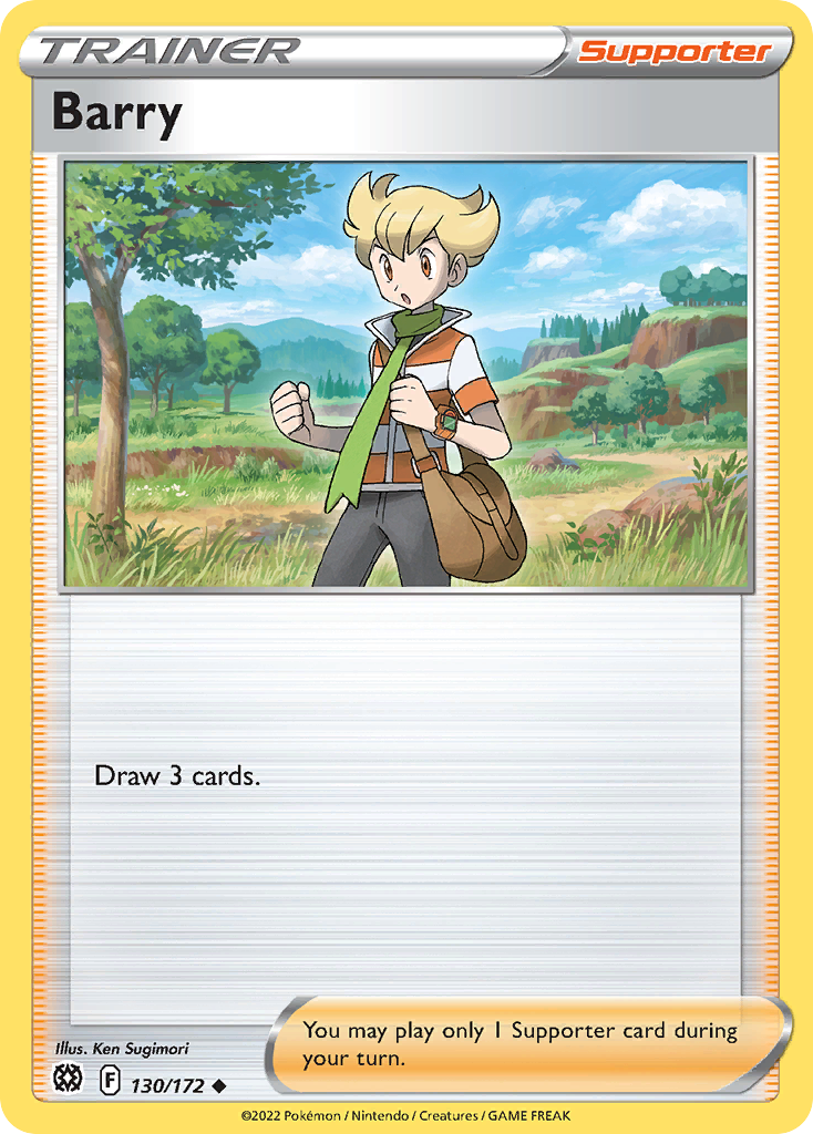 Barry — illustrated card