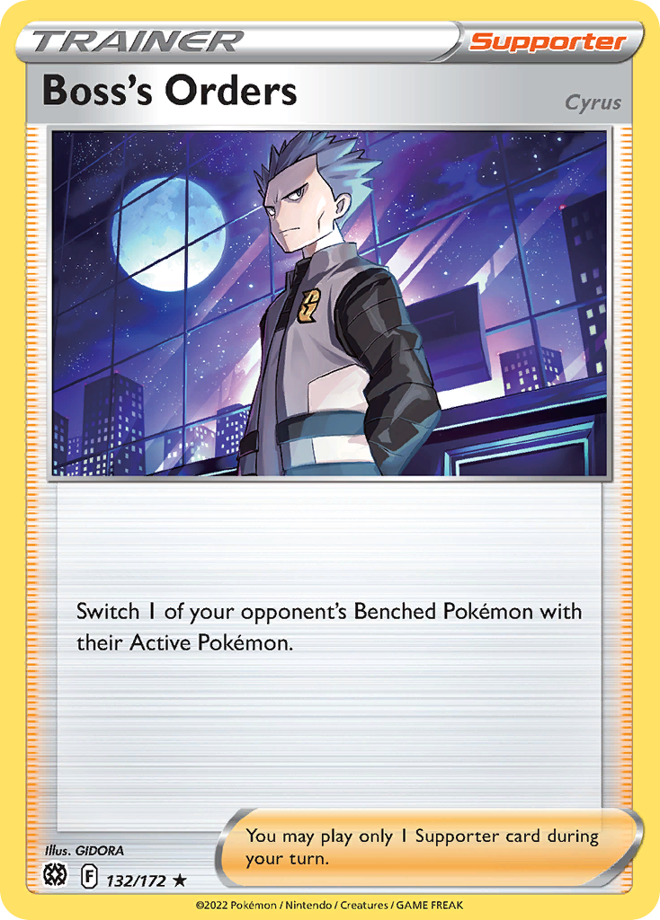 Boss's Orders — illustrated card