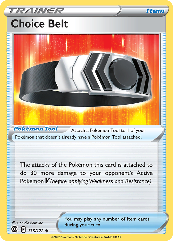 Choice Belt — illustrated card