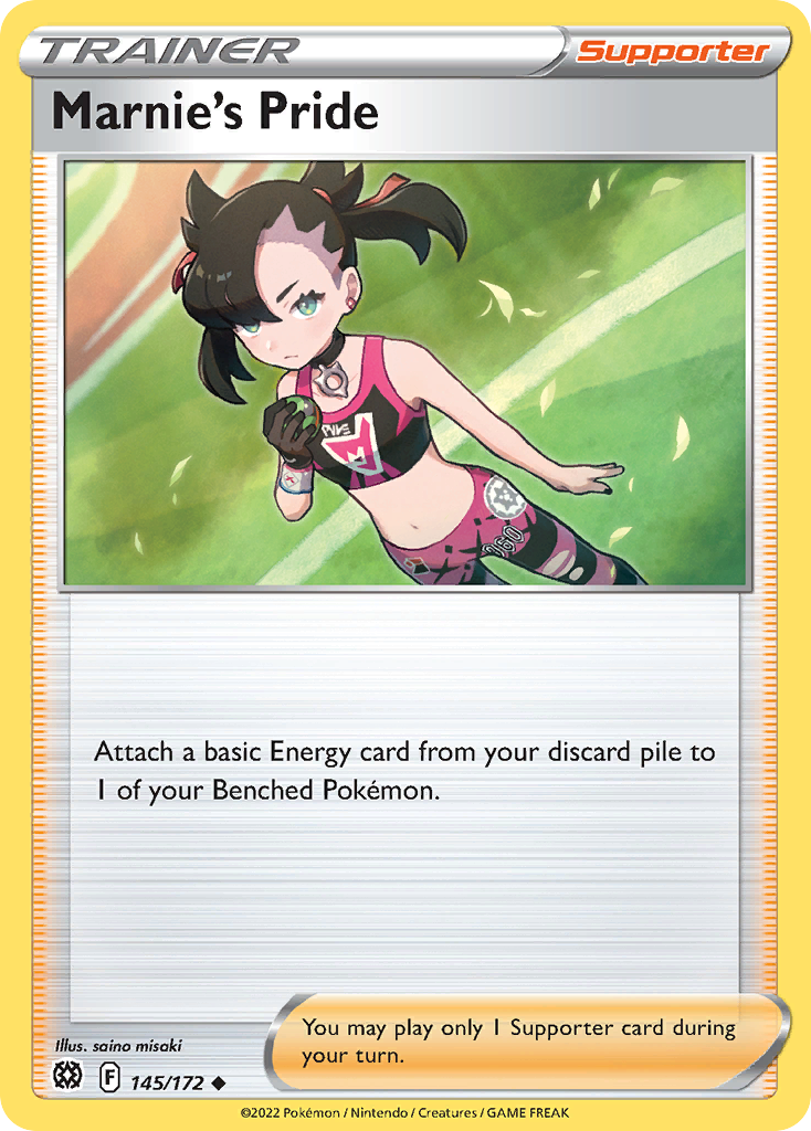 Marnie's Pride — illustrated card