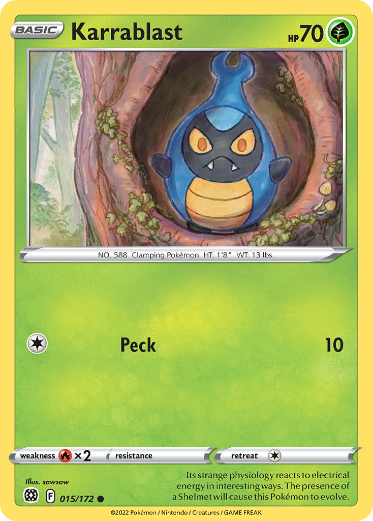 Karrablast — illustrated card