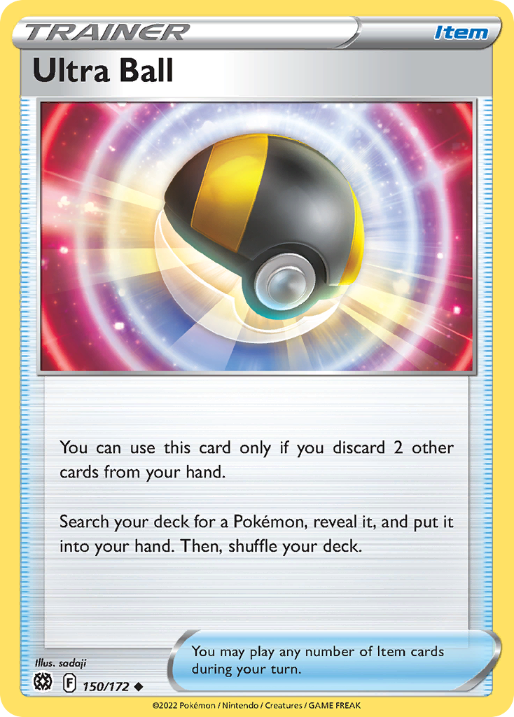 Ultra Ball — illustrated card