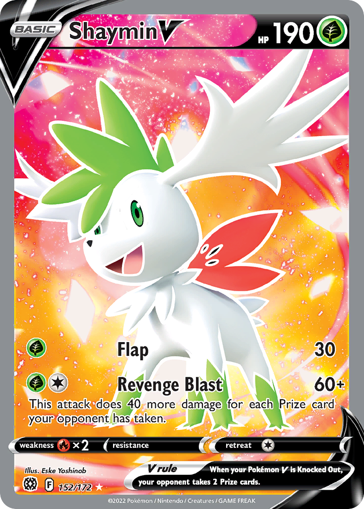 Shaymin V — illustrated card