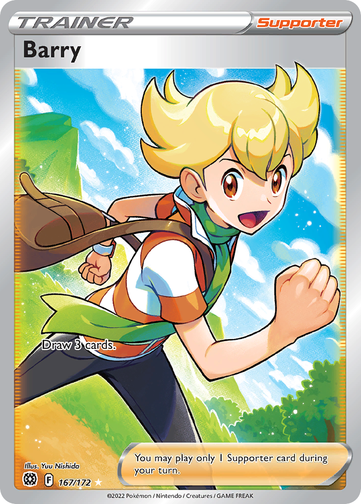 Barry — illustrated card