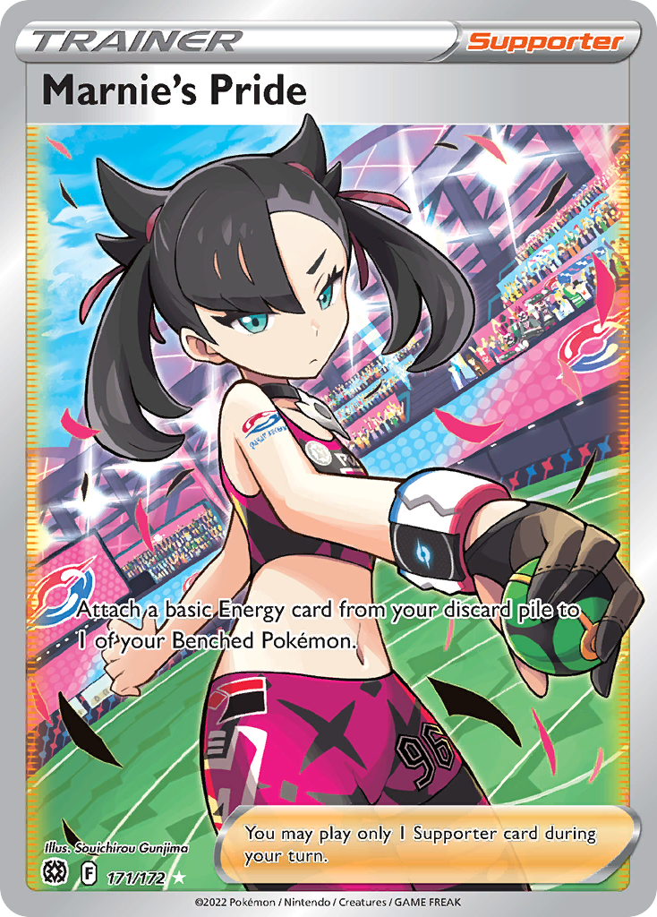 Marnie's Pride — illustrated card