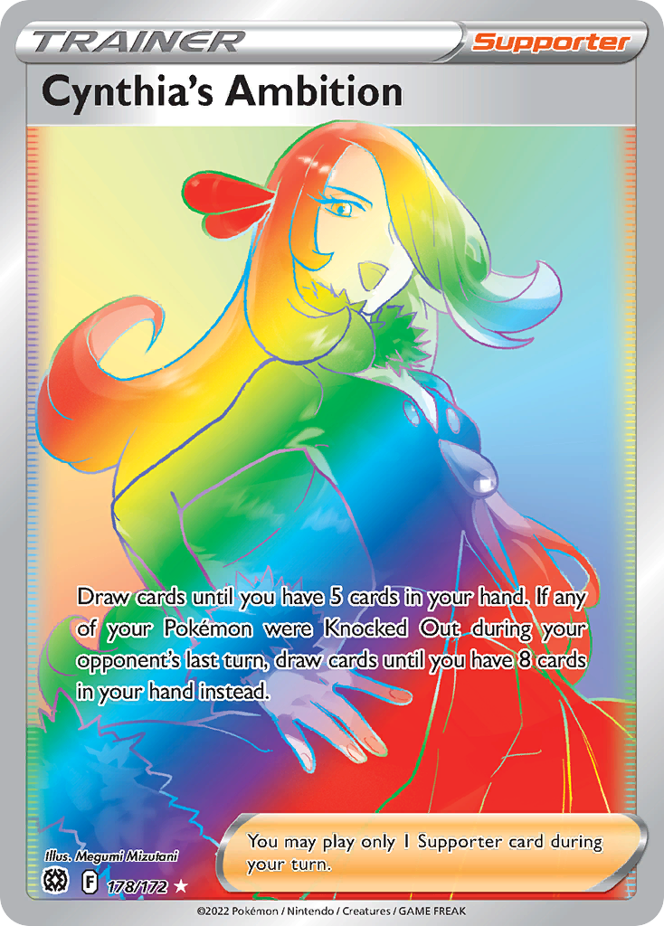 Cynthia's Ambition — illustrated card