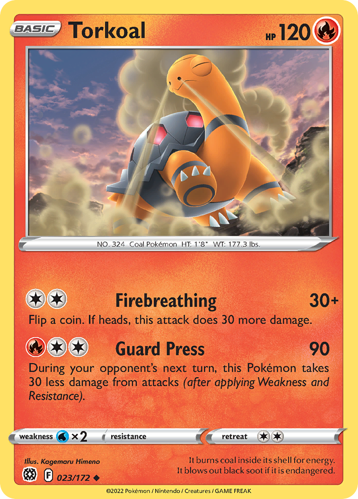 Torkoal — illustrated card
