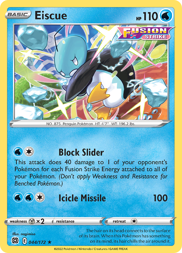 Eiscue — illustrated card
