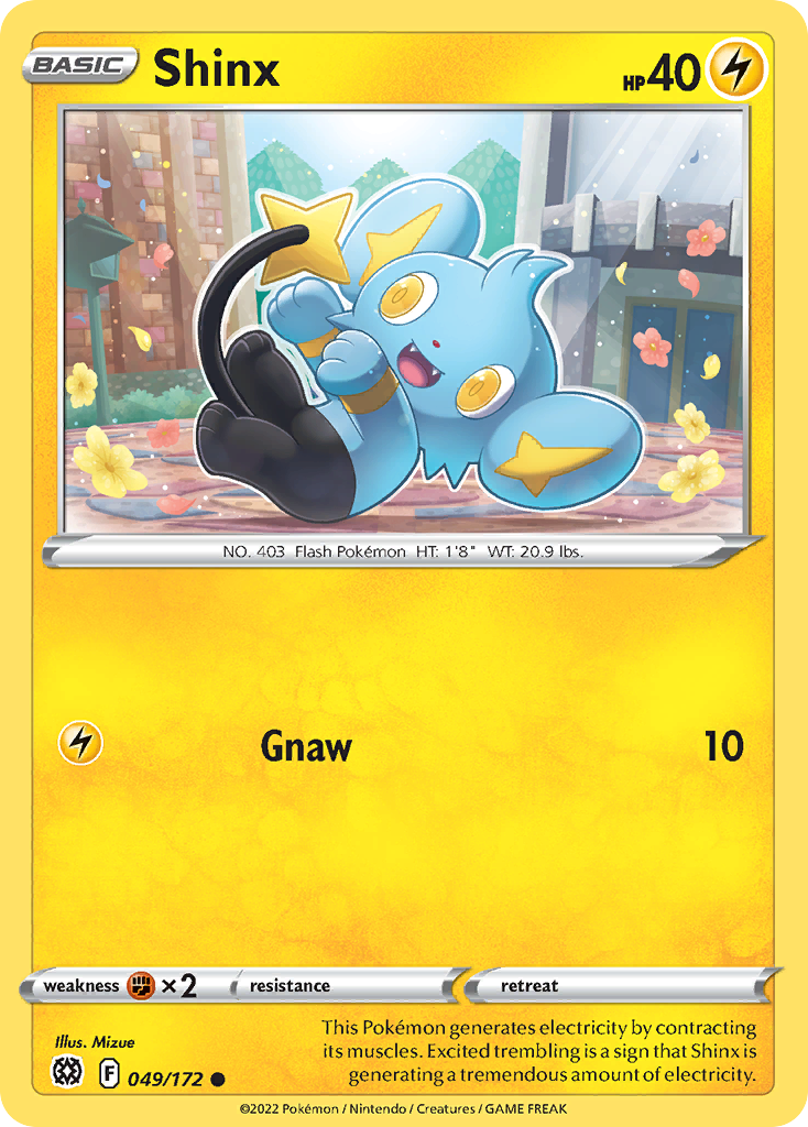 Shinx — illustrated card