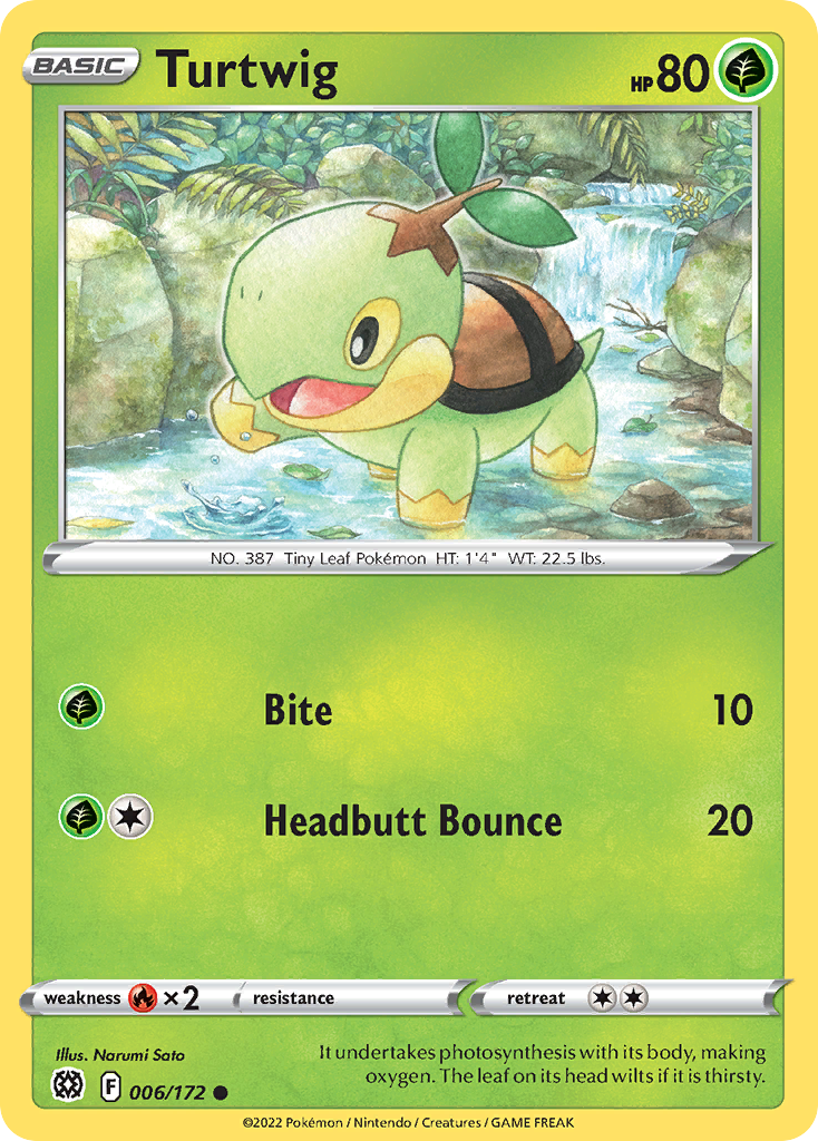 Turtwig — illustrated card