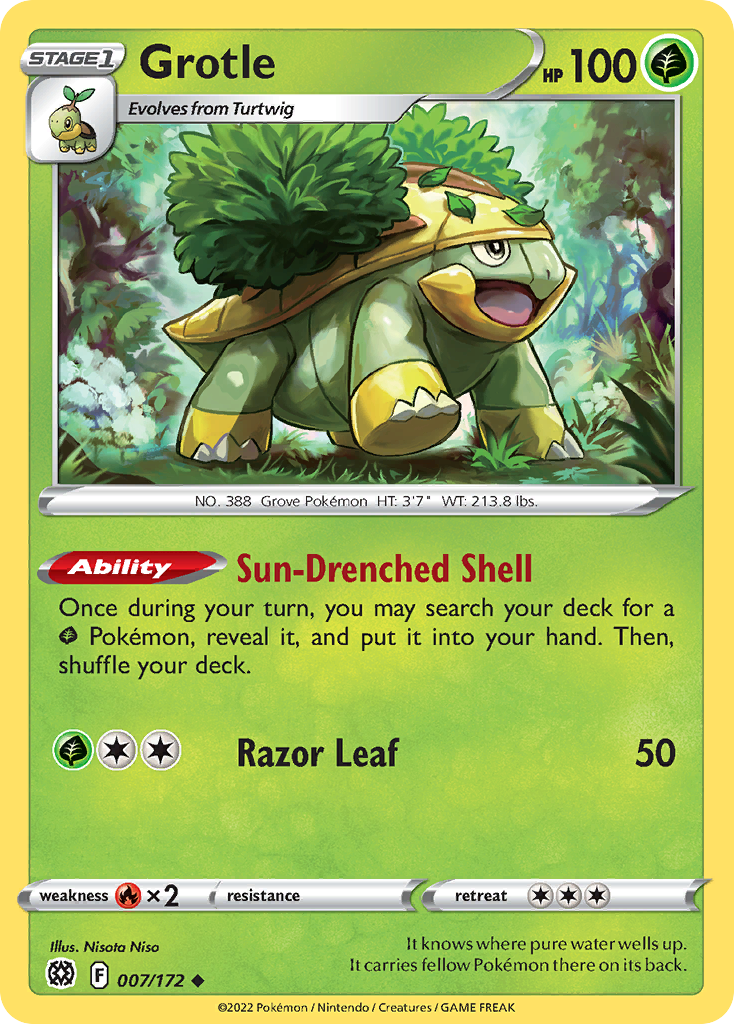 Grotle — illustrated card