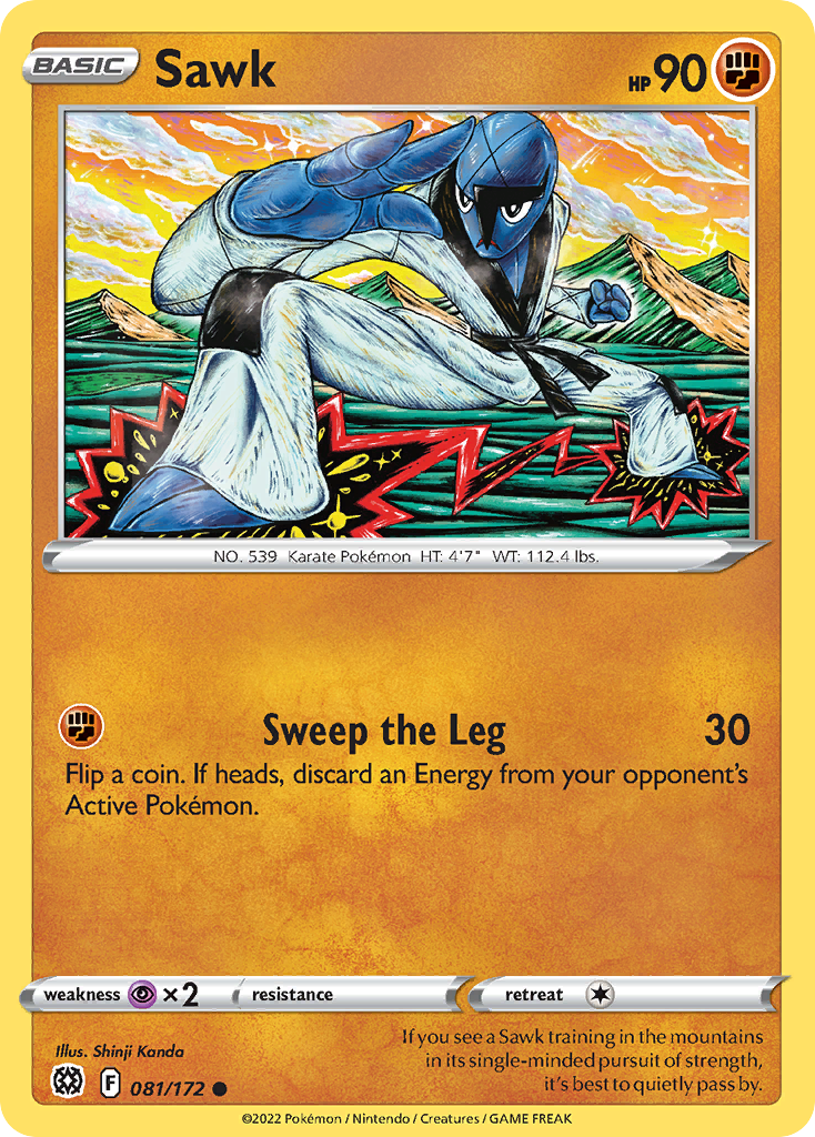 Sawk — illustrated card
