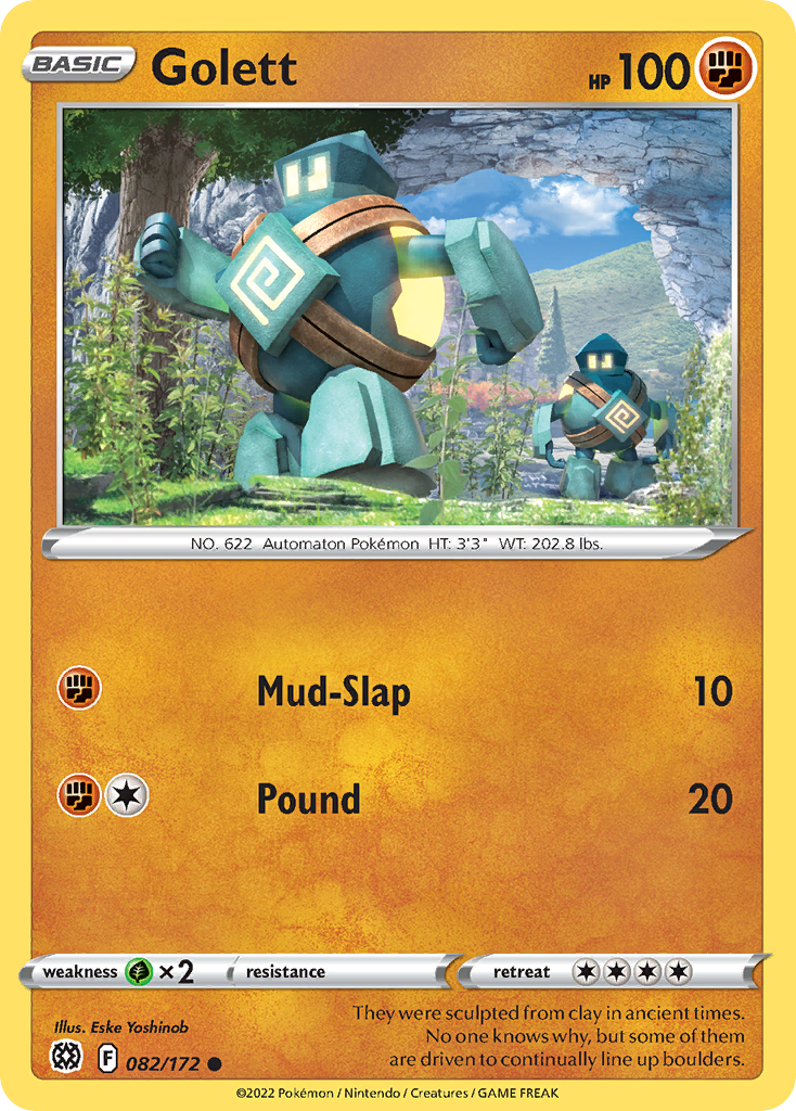 Golett — illustrated card