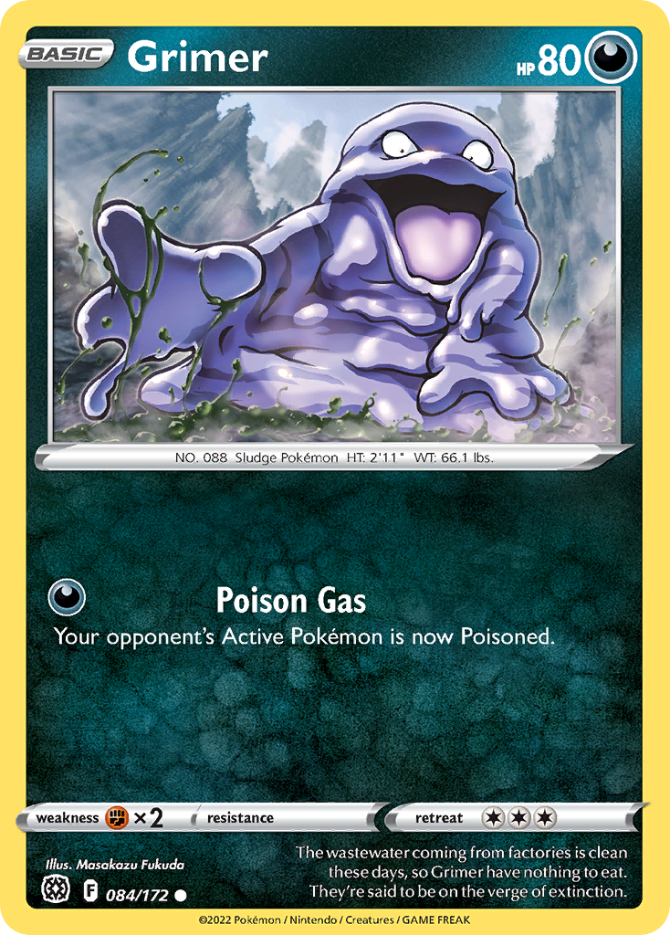 Grimer — illustrated card
