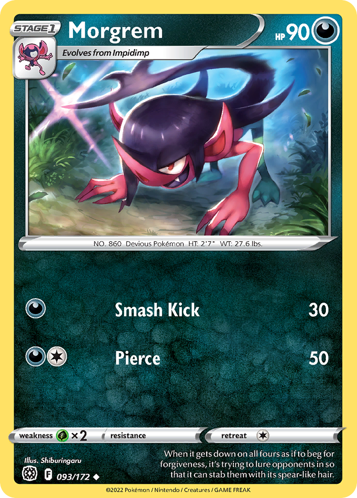 Morgrem — illustrated card