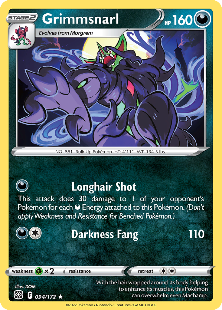 Grimmsnarl — illustrated card