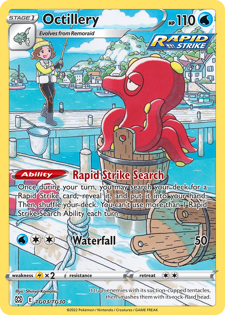 Octillery — illustrated card