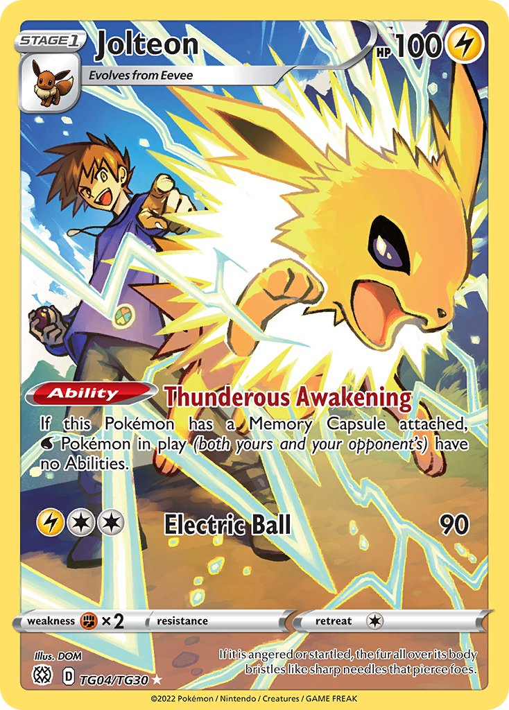 Jolteon — illustrated card