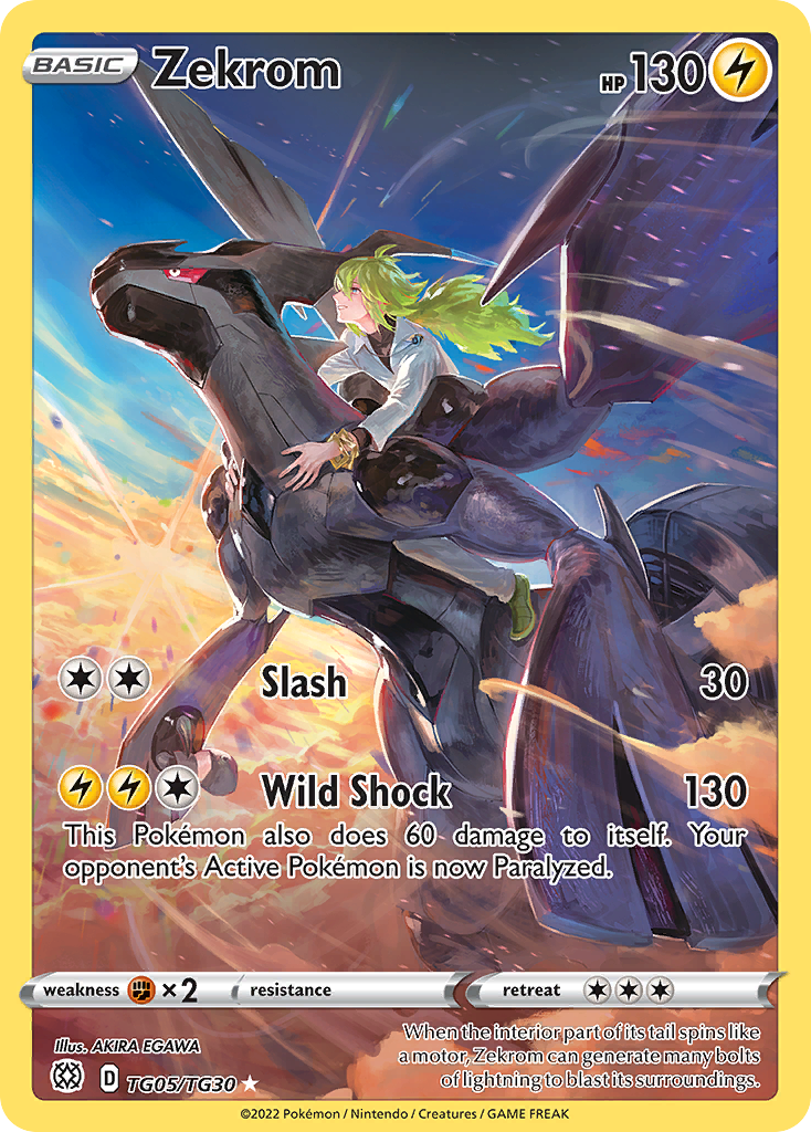 Zekrom — illustrated card