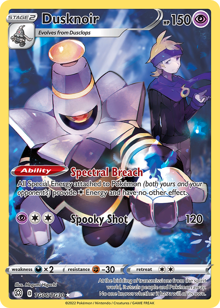 Dusknoir — illustrated card