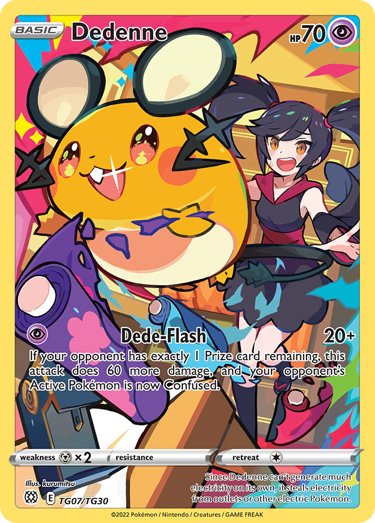 Dedenne — illustrated card