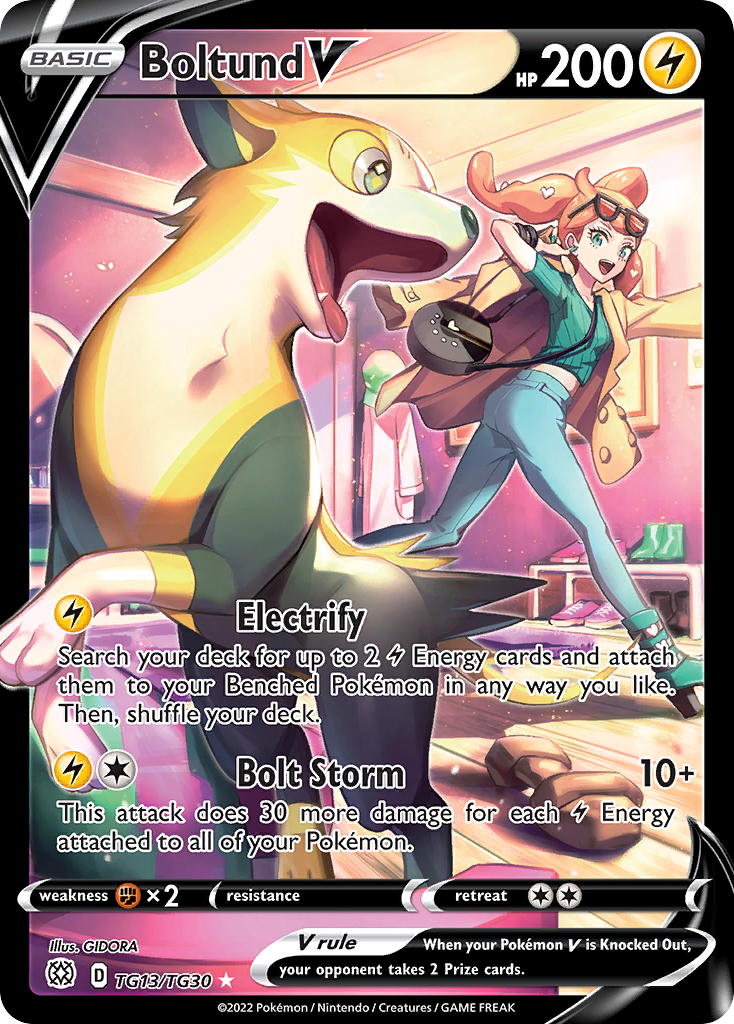 Boltund V — illustrated card