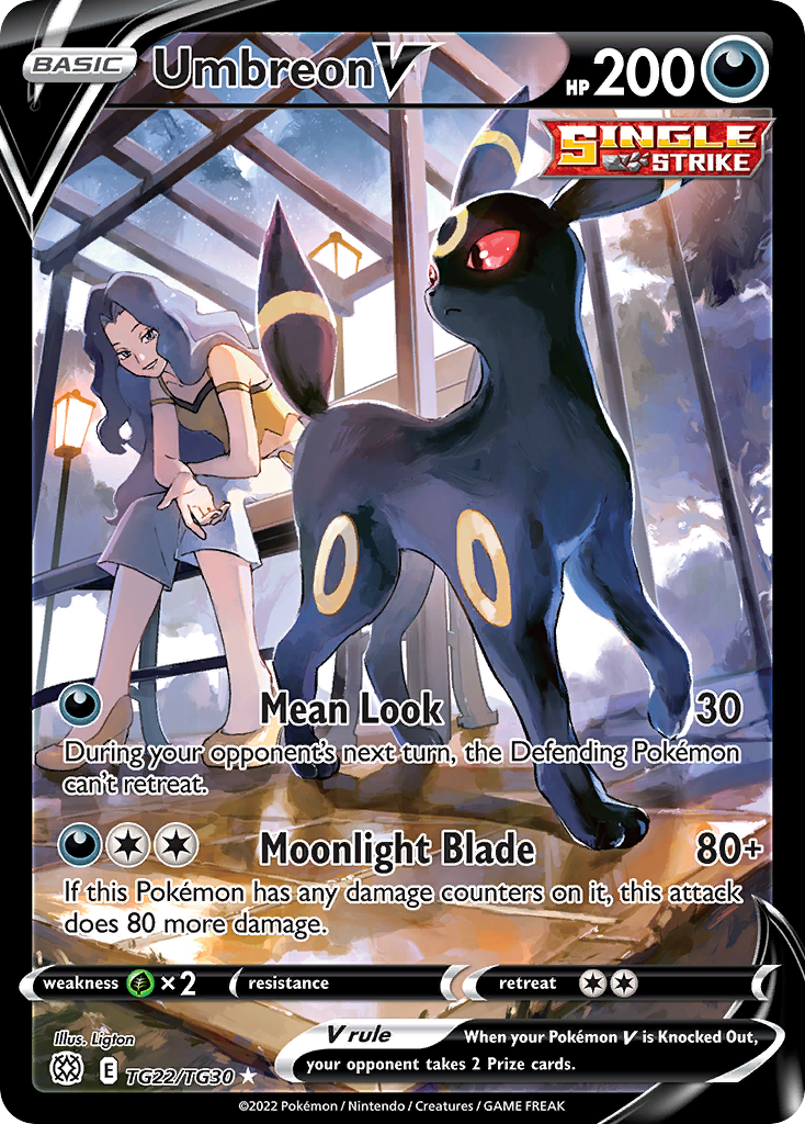 Umbreon V — illustrated card
