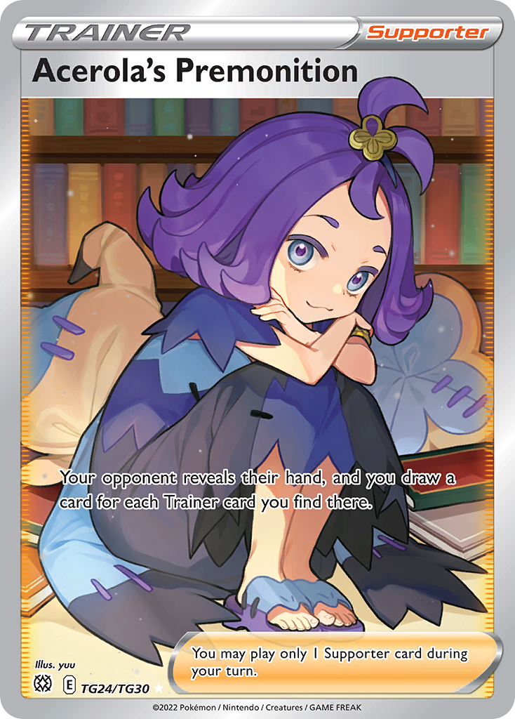 Acerola's Premonition — illustrated card