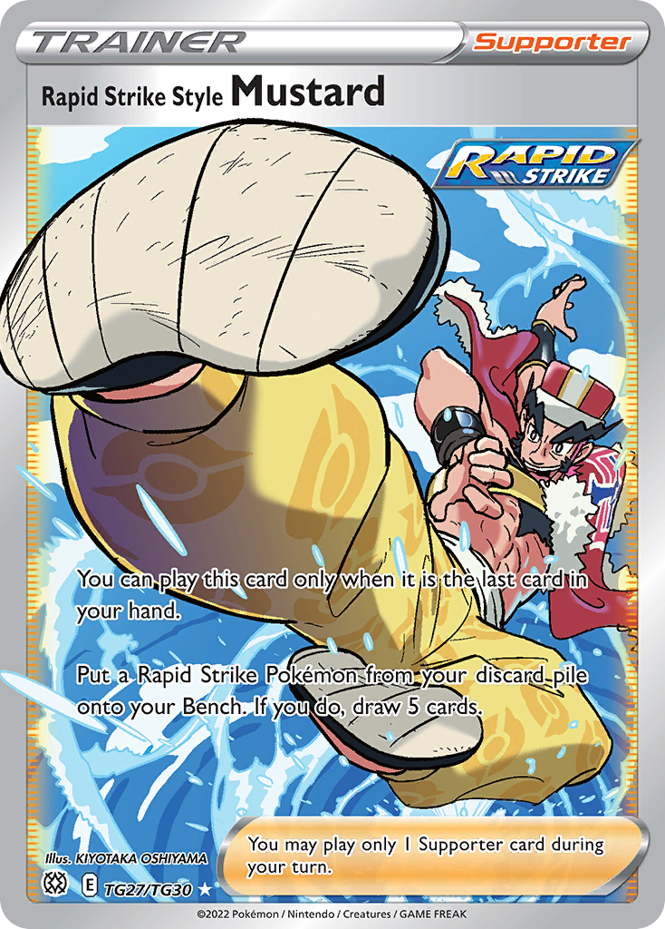 Rapid Strike Style Mustard — illustrated card