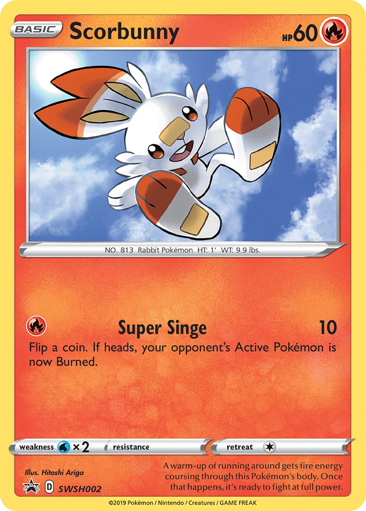 Scorbunny — illustrated card