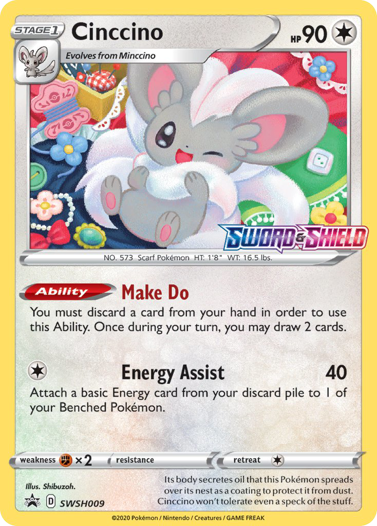 Cinccino — illustrated card