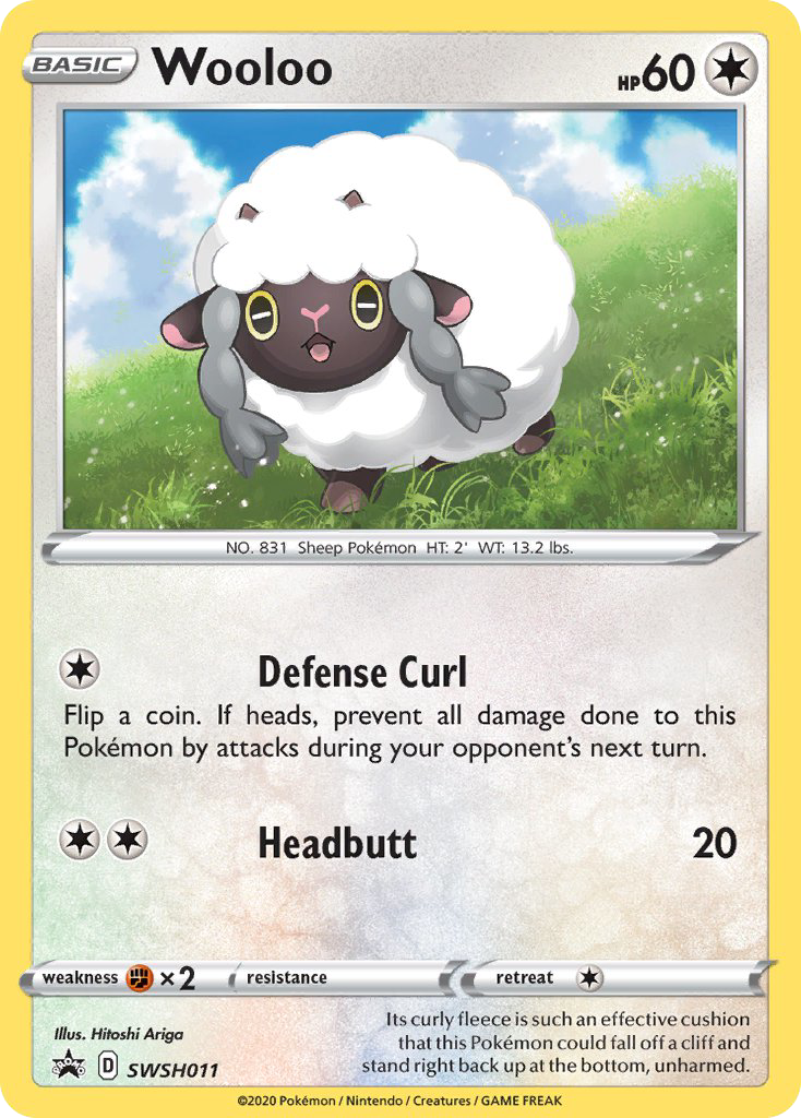 Wooloo — illustrated card