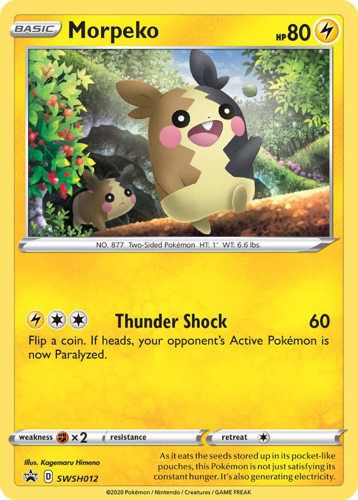 Morpeko — illustrated card