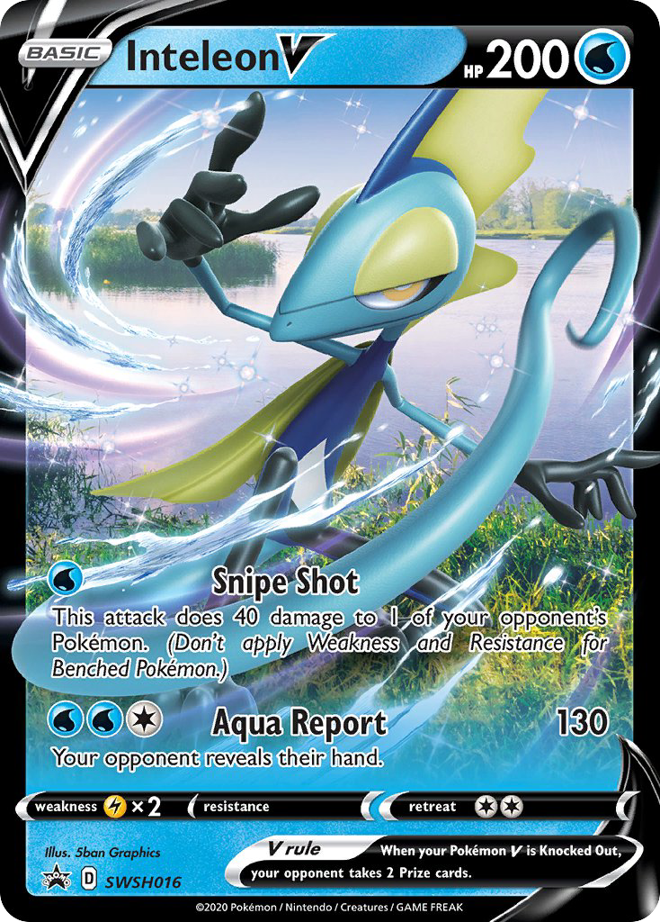 Inteleon V — illustrated card