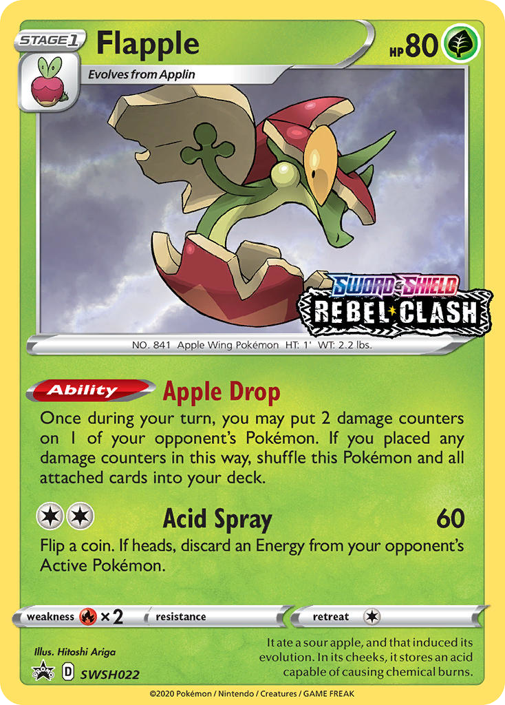 Flapple — illustrated card