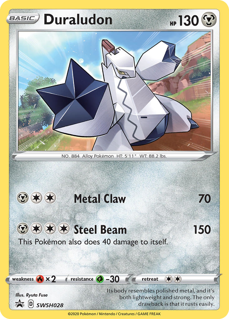 Duraludon — illustrated card